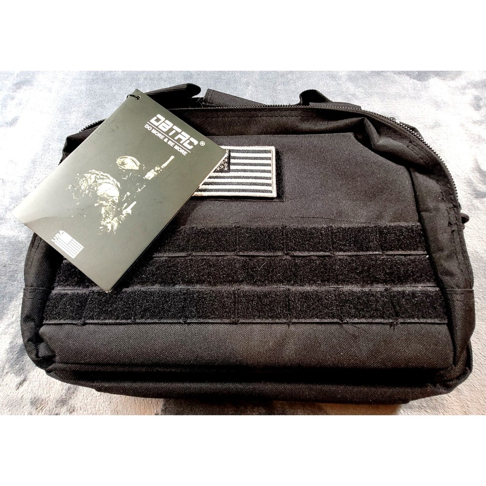 NWT DBTAC Tactical Range Bag XS Black Accessories Pistols Firearm Carrier Molle